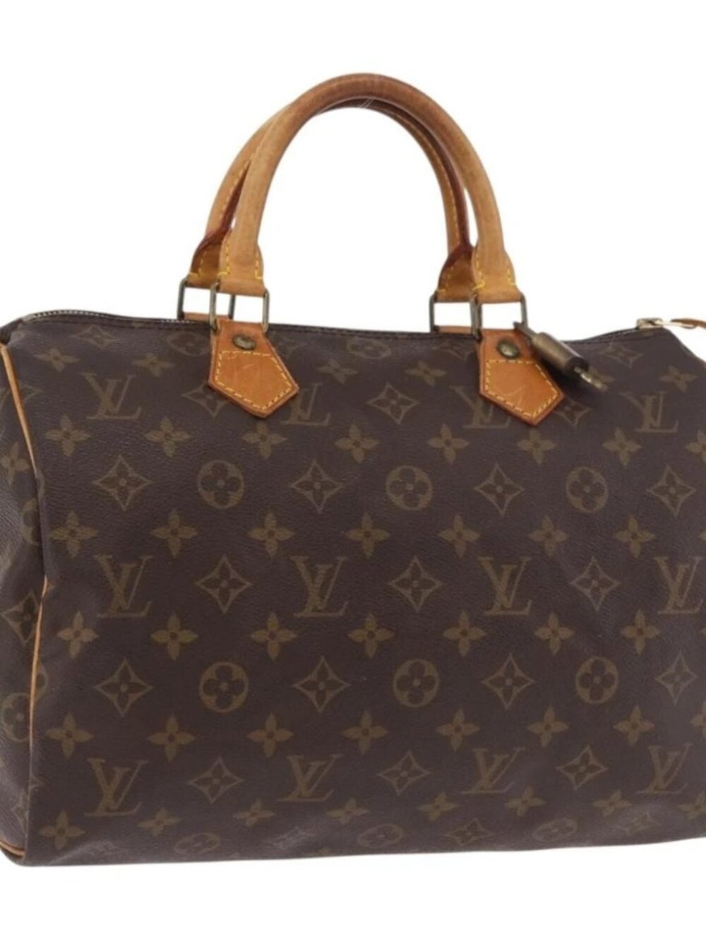 LOUIS VUITTON Monogram Speedy 30 Hand Bag M41526 LV Auth 186218A